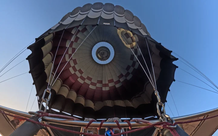 hot air balloon top vip
