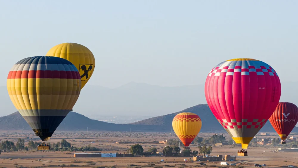 Marrakech Hot Air Balloon Sunrise