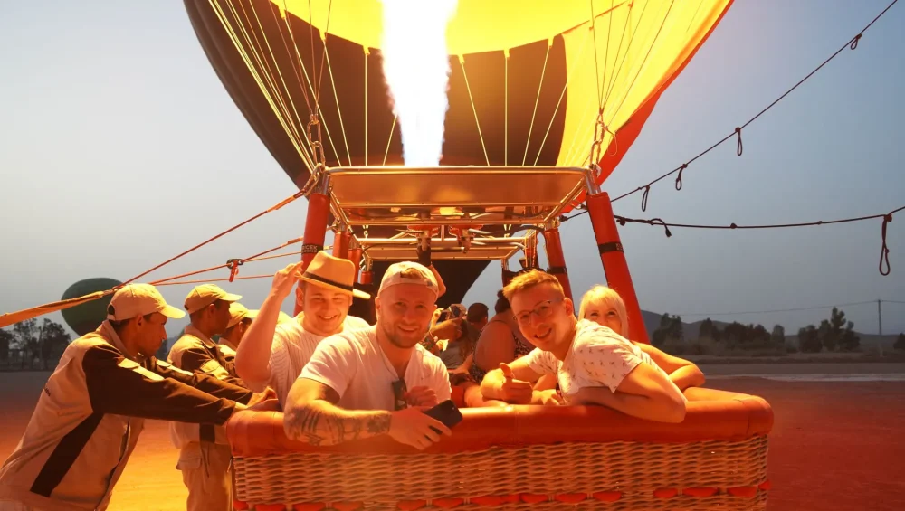 hot air ballooning