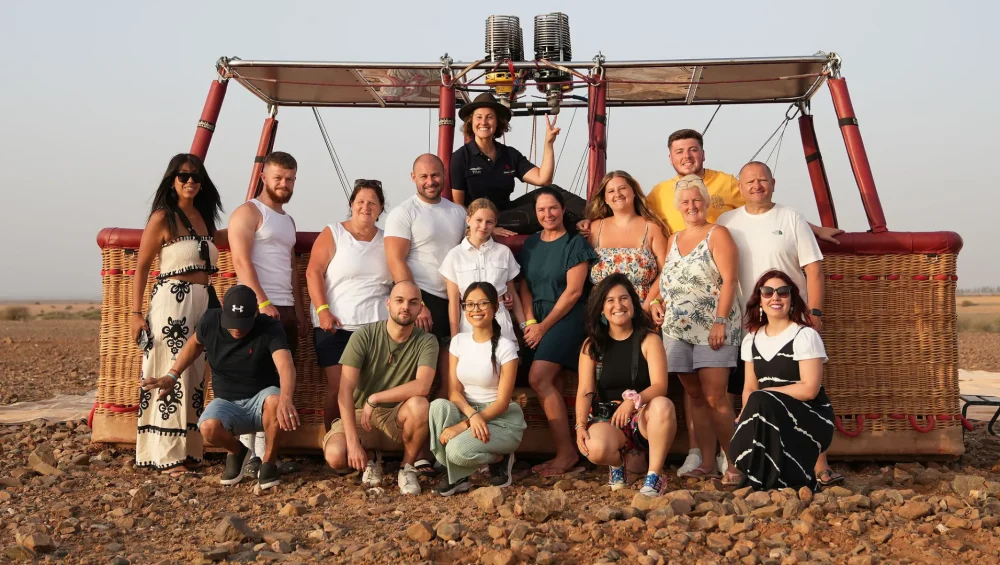 morocco hot air balloon festival