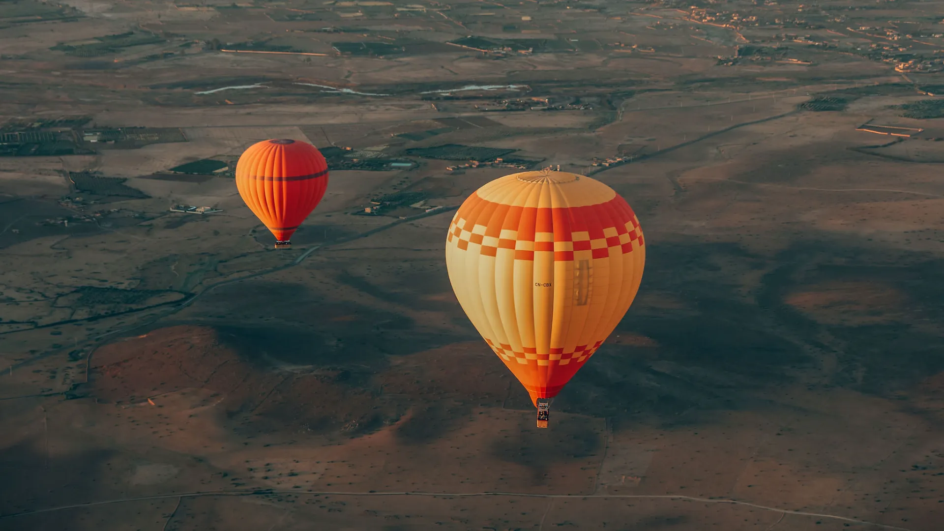 hot air balloons