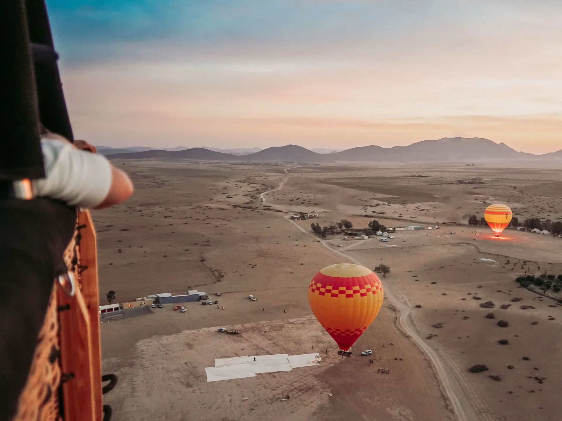 Marrakech by hot air balloon