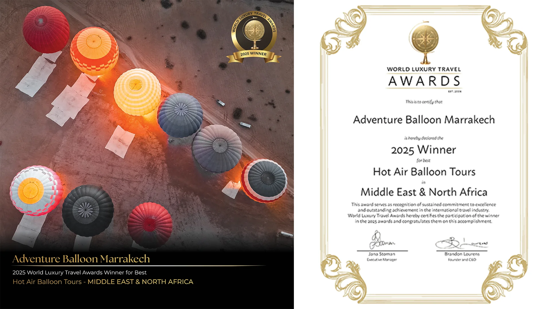 World Luxury Travel Awards