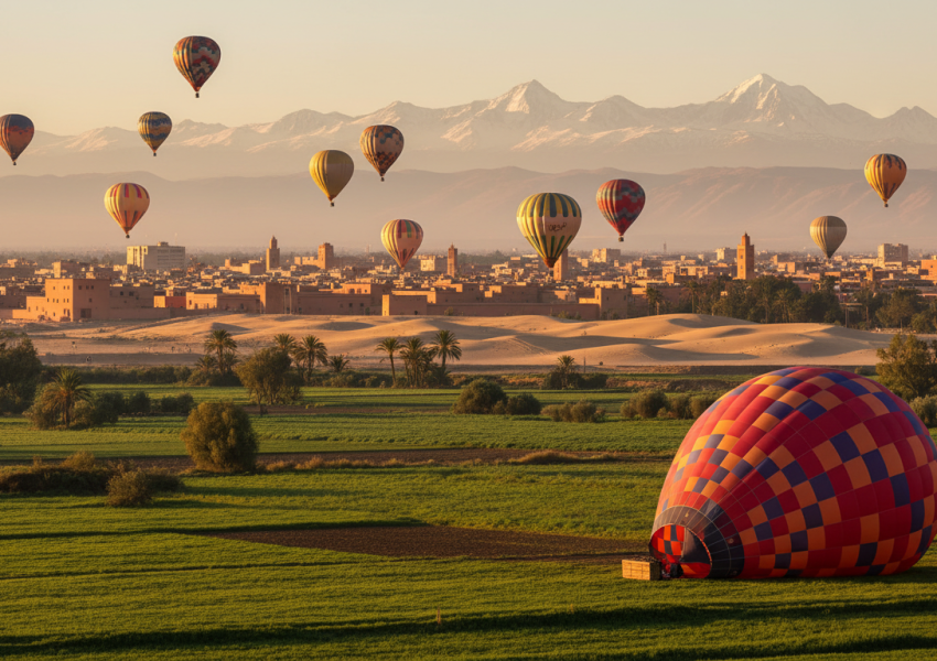 Marrakech Hot Air Balloon Ride