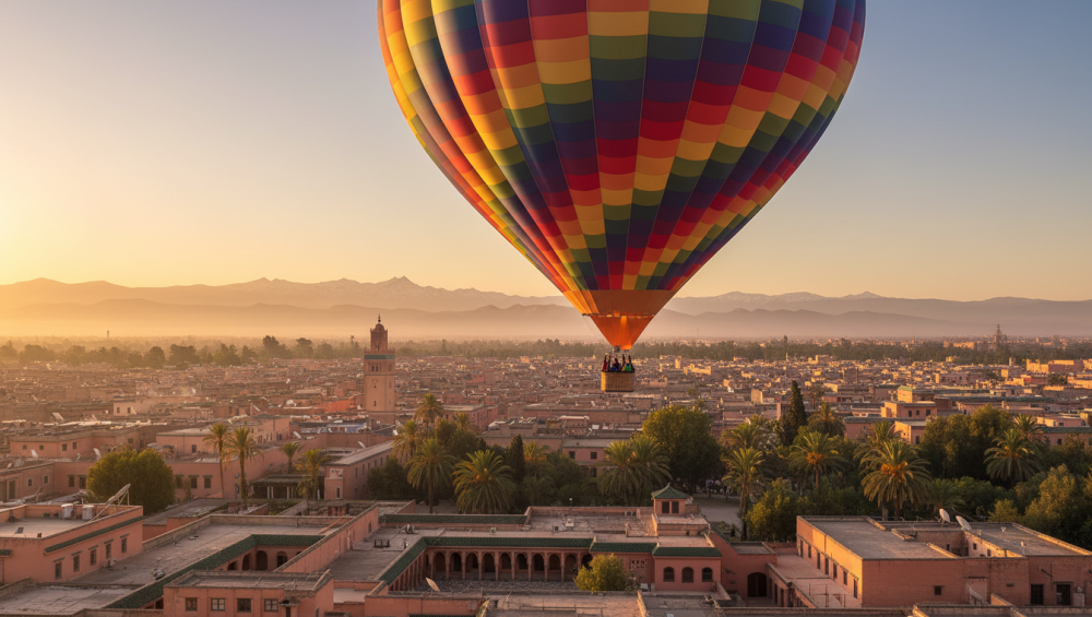 marrakesch heißluftballon