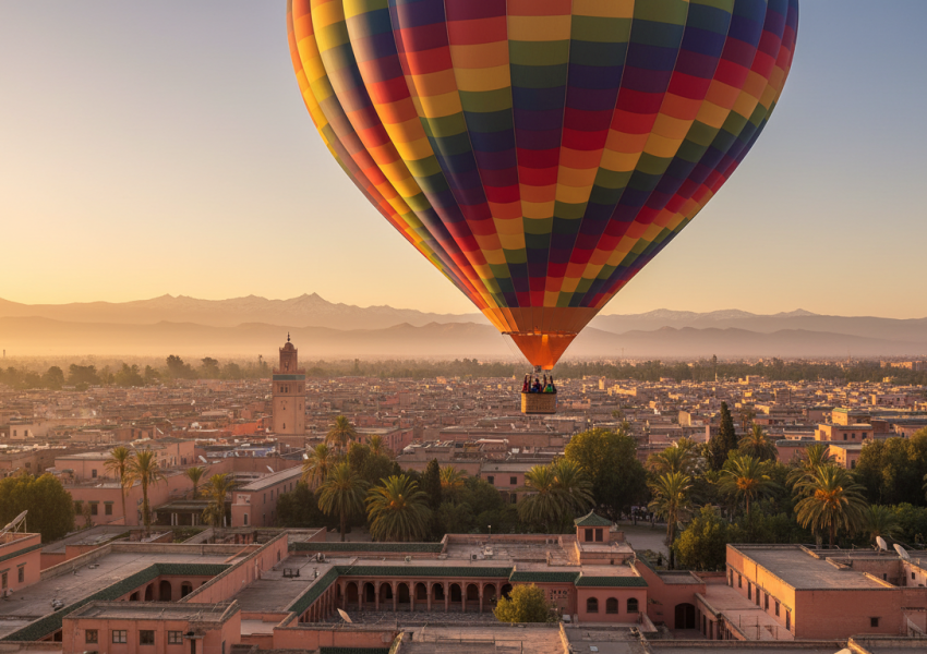 marrakesch heißluftballon