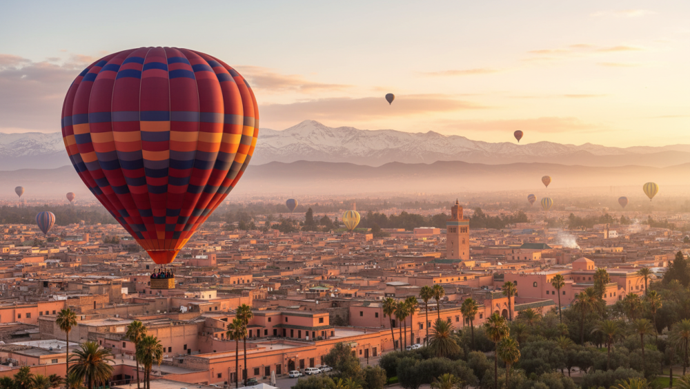 vol montgolfière marrakech