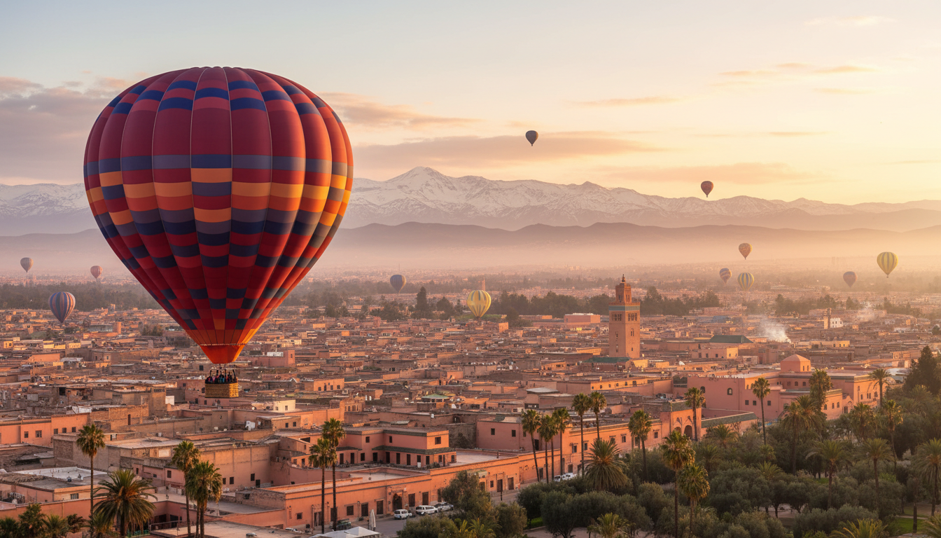 vol montgolfière marrakech