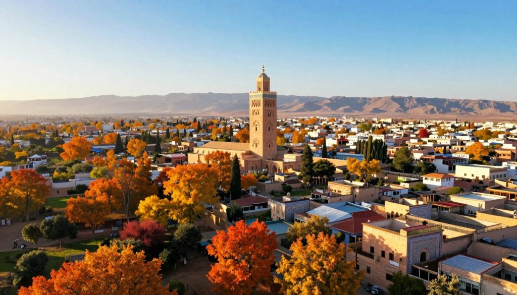 Marrakech Autumn Landscape