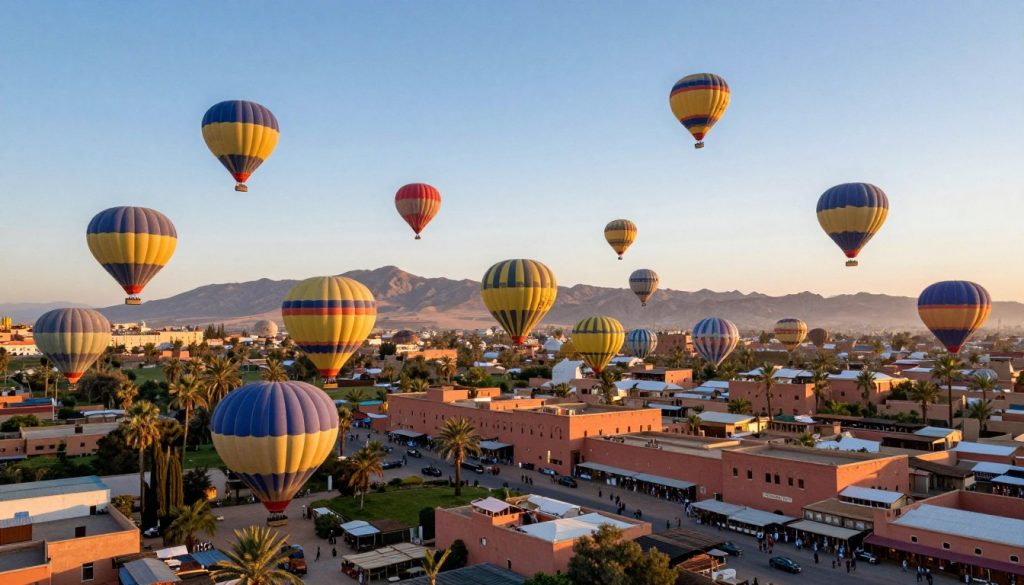 Marrakech hot air balloon photography Marrakech hot air balloon photography