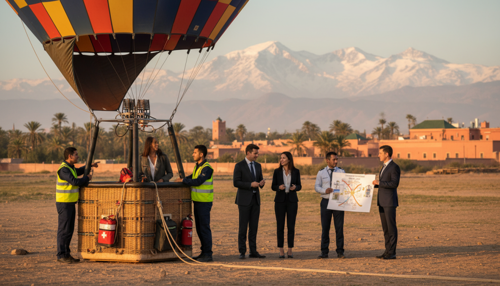 Marrakech hot air balloon safety