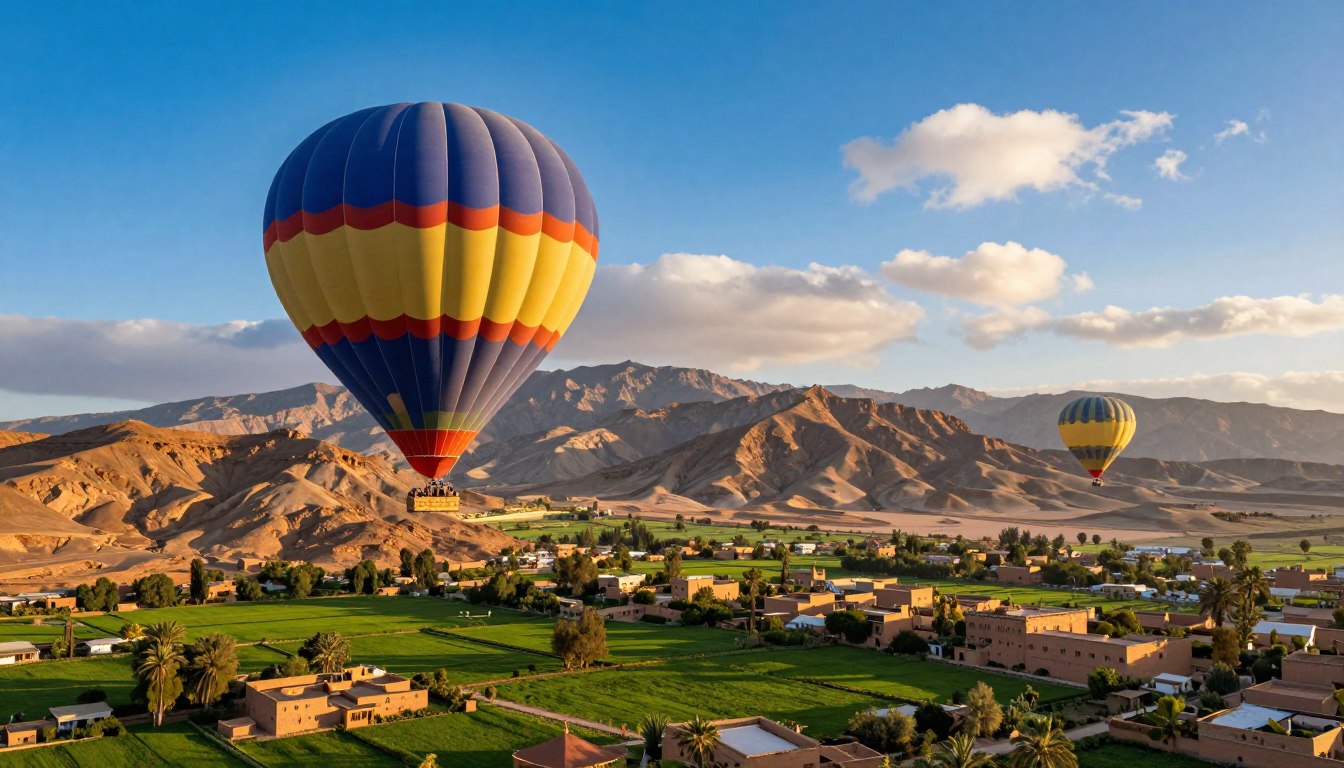 berber culture hot air balloon marrakech