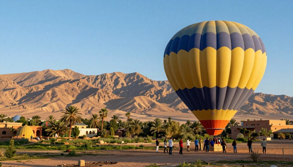 hot air balloon adventure Marrakech