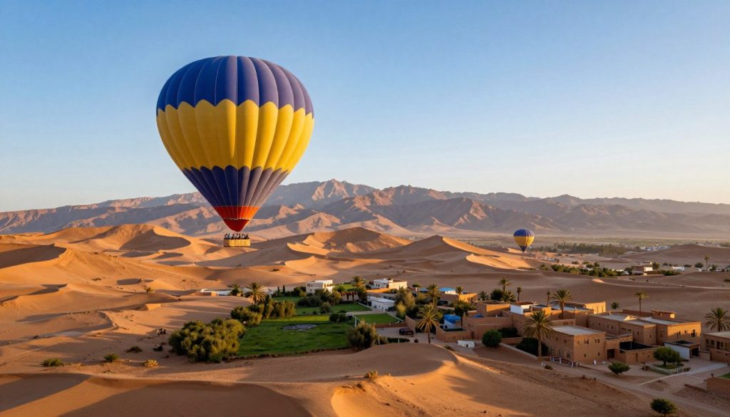 hot air balloon ride Morocco
