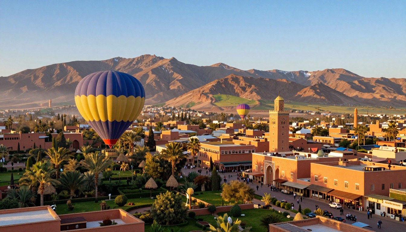 marrakech balloon ride by season