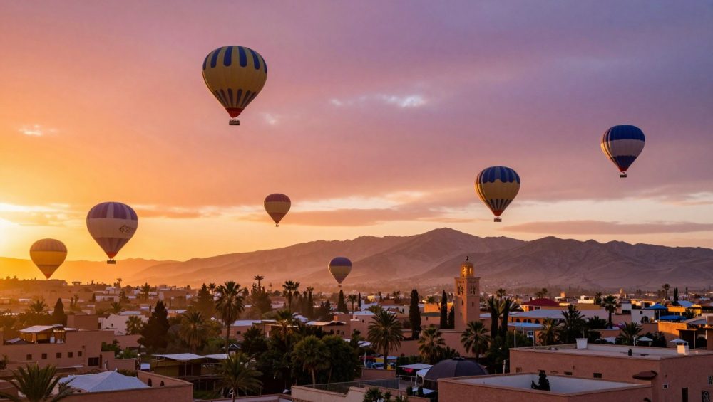 marrakech hot air balloon festival