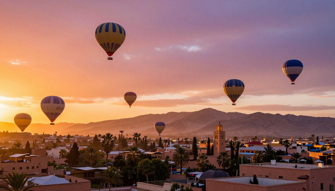 marrakech hot air balloon festival