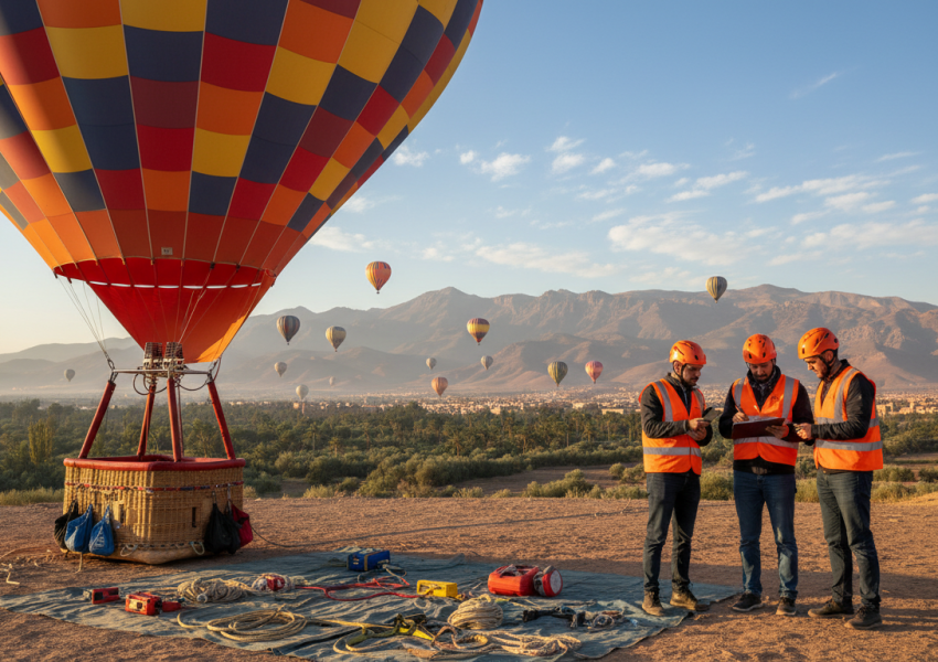 marrakech hot air balloon safety