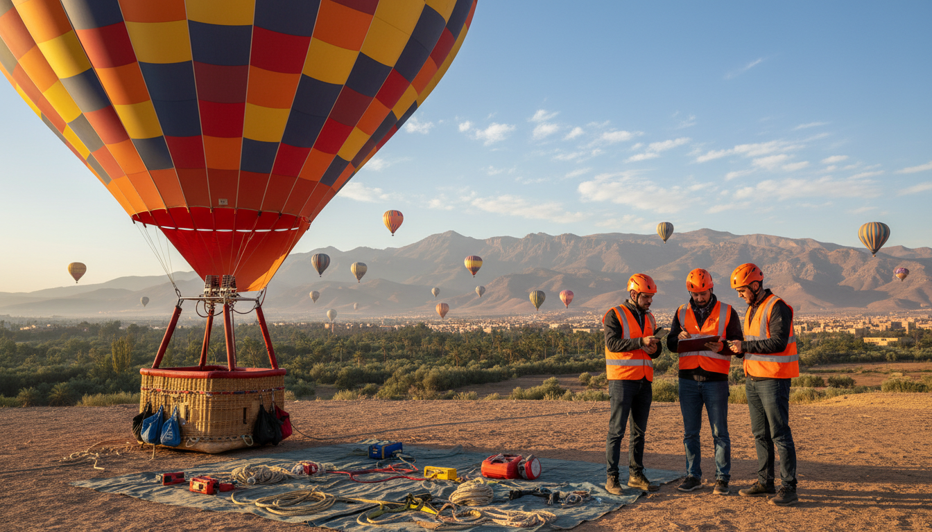 marrakech hot air balloon safety