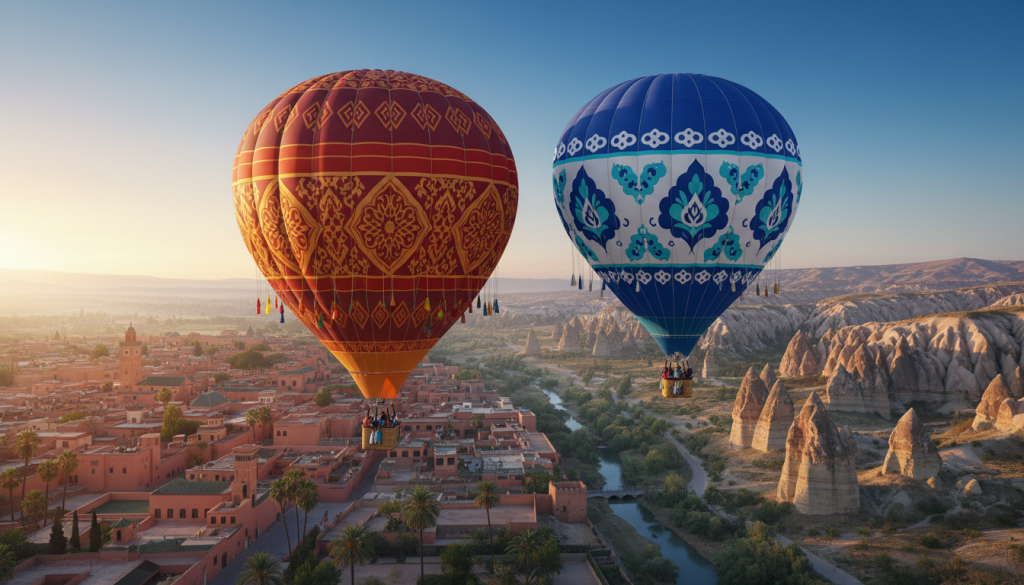 marrakech vs cappadocia balloon rides comparison marrakech vs cappadocia balloon rides comparison