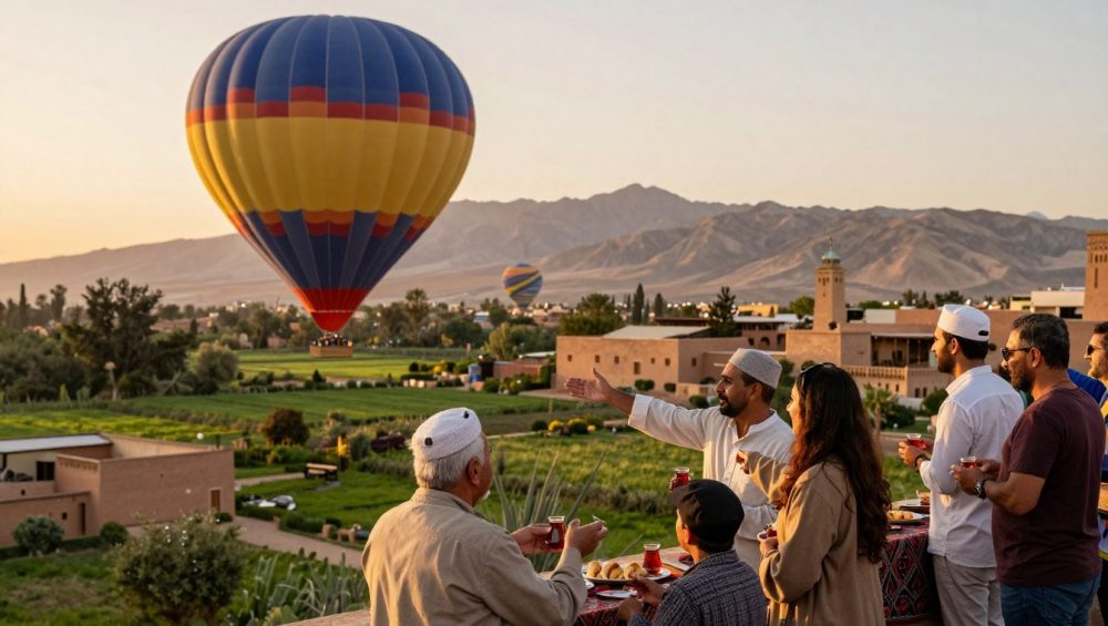 moroccan hospitality balloon tour