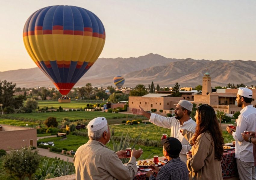 moroccan hospitality balloon tour