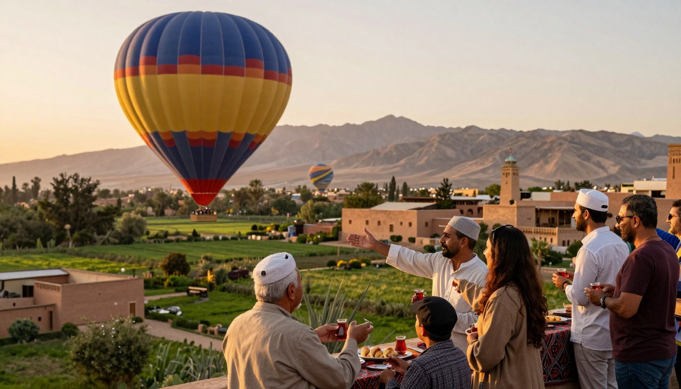 moroccan hospitality balloon tour