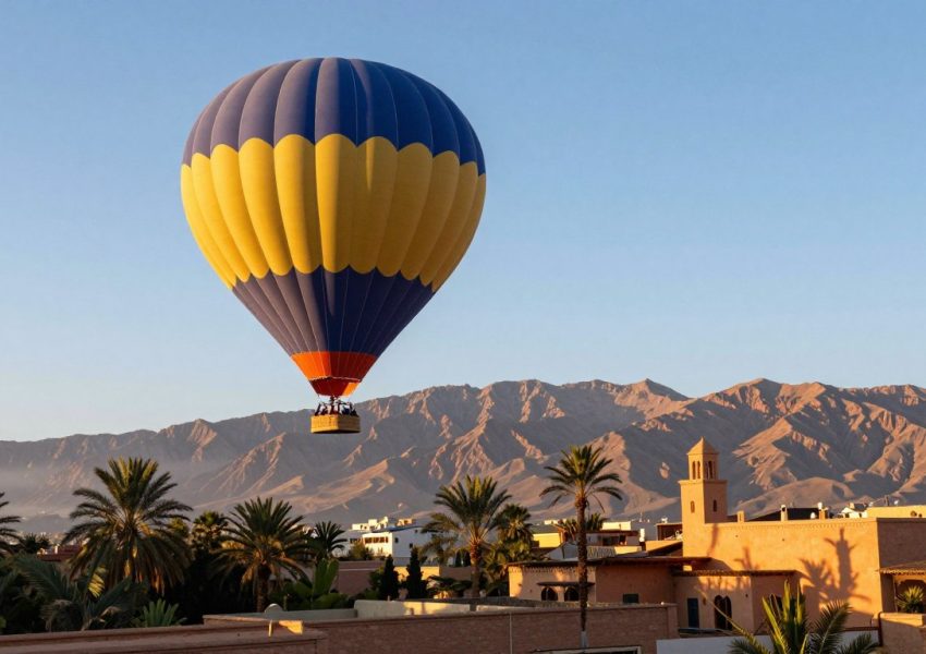 private hot air balloon marrakech