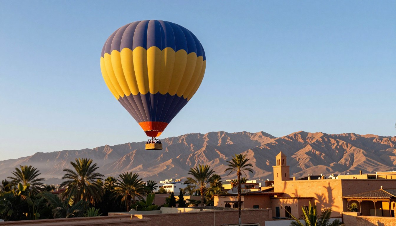 private hot air balloon marrakech