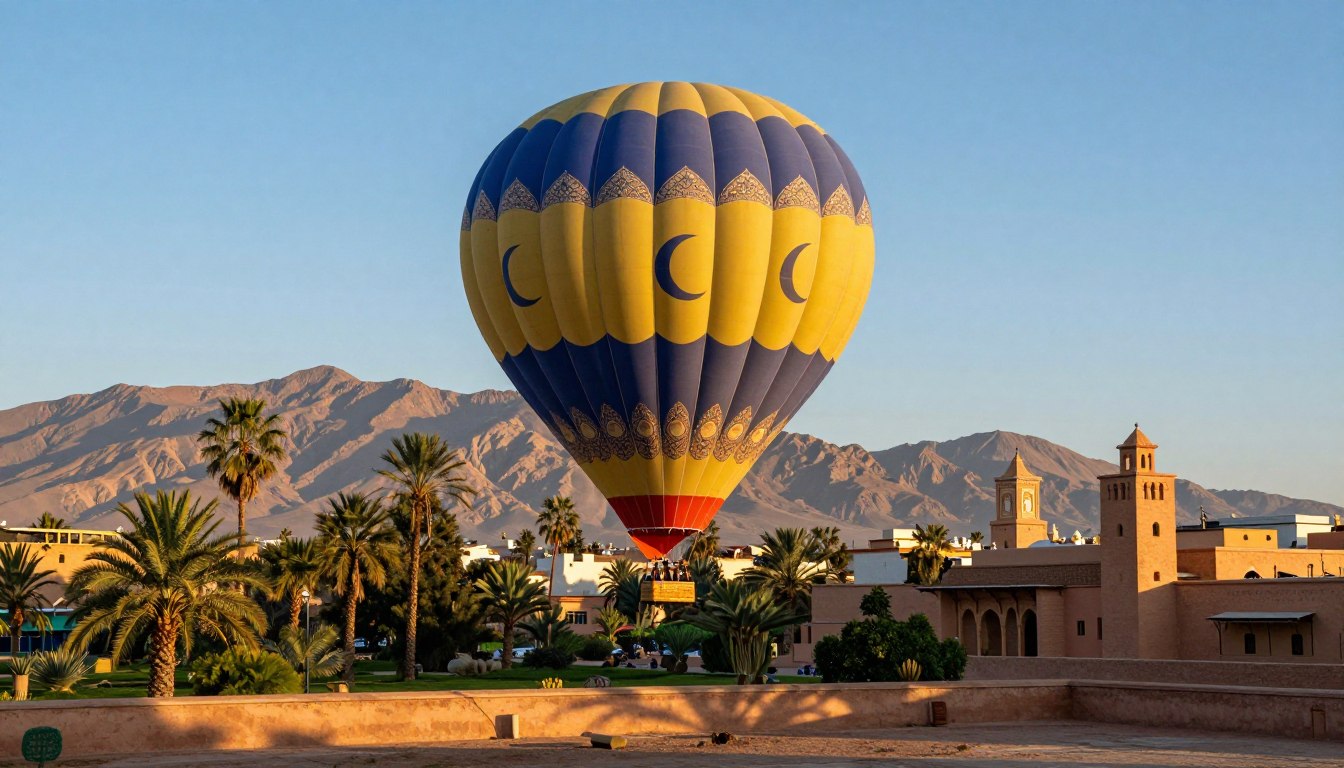 ramadan hot air balloon marrakech