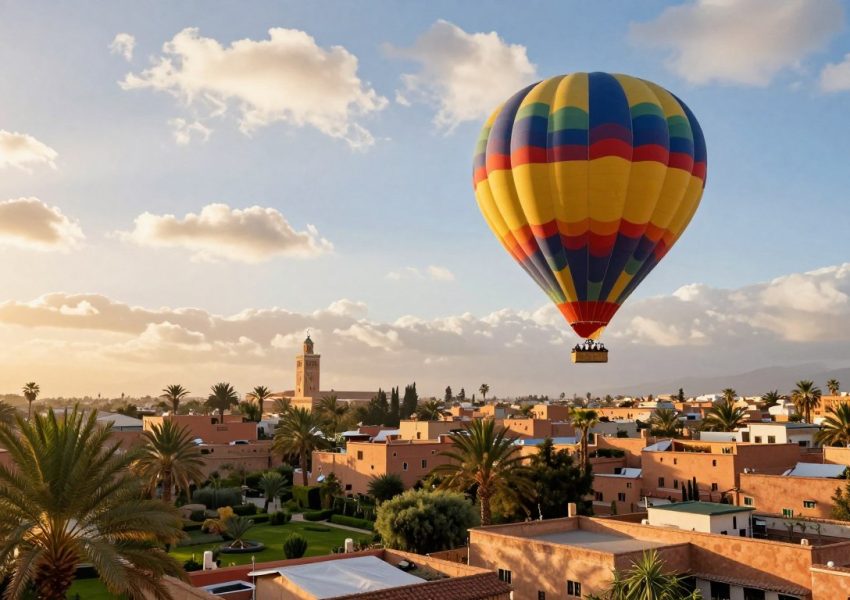 weather conditions hot air balloon marrakech
