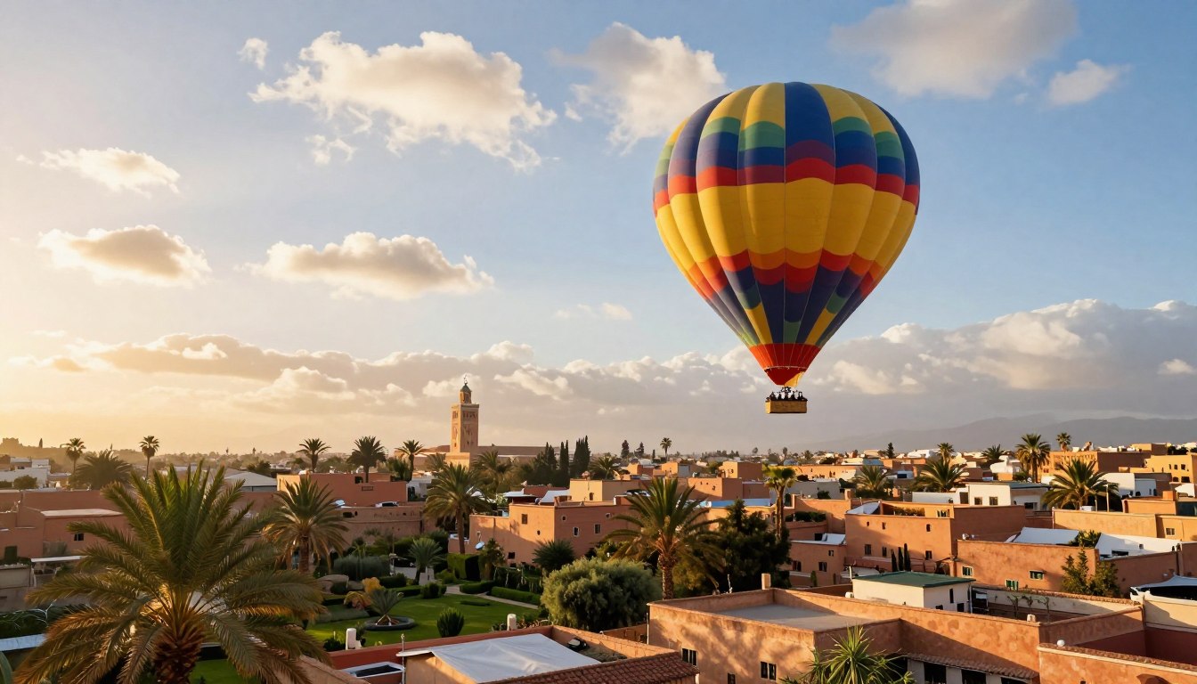 weather conditions hot air balloon marrakech