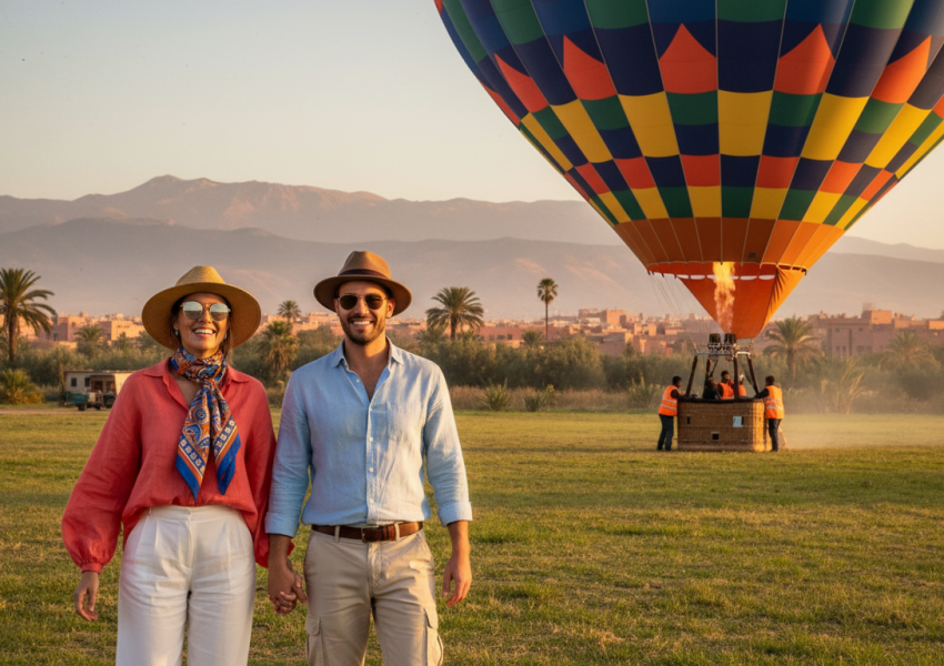 what to wear marrakech hot air balloon