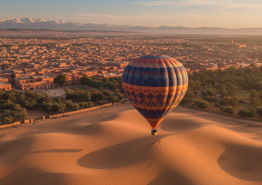 hot air balloon Marrakech price
