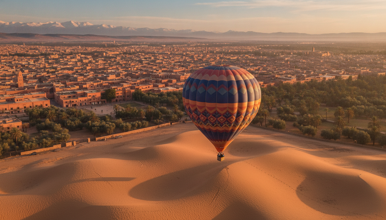 hot air balloon Marrakech price