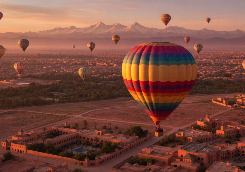 Hot Air Balloon Marrakech