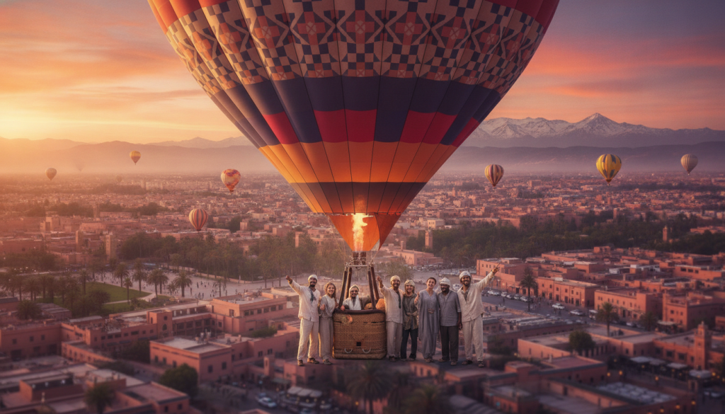 Hot air balloon reviews in Marrakech