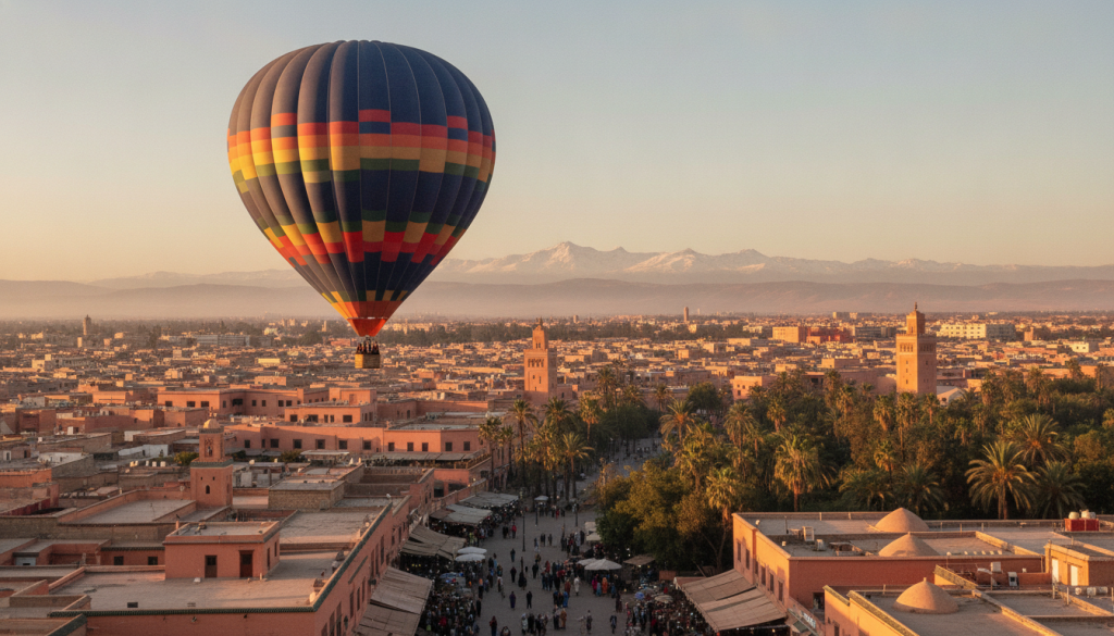 Marrakech hot air balloon