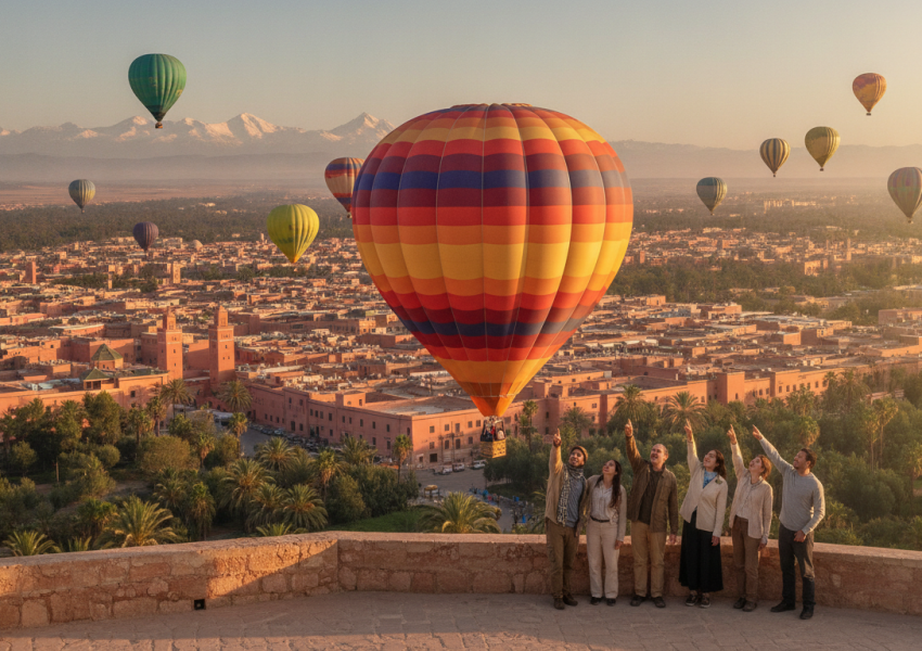 is hot air ballooning in Marrakech safe