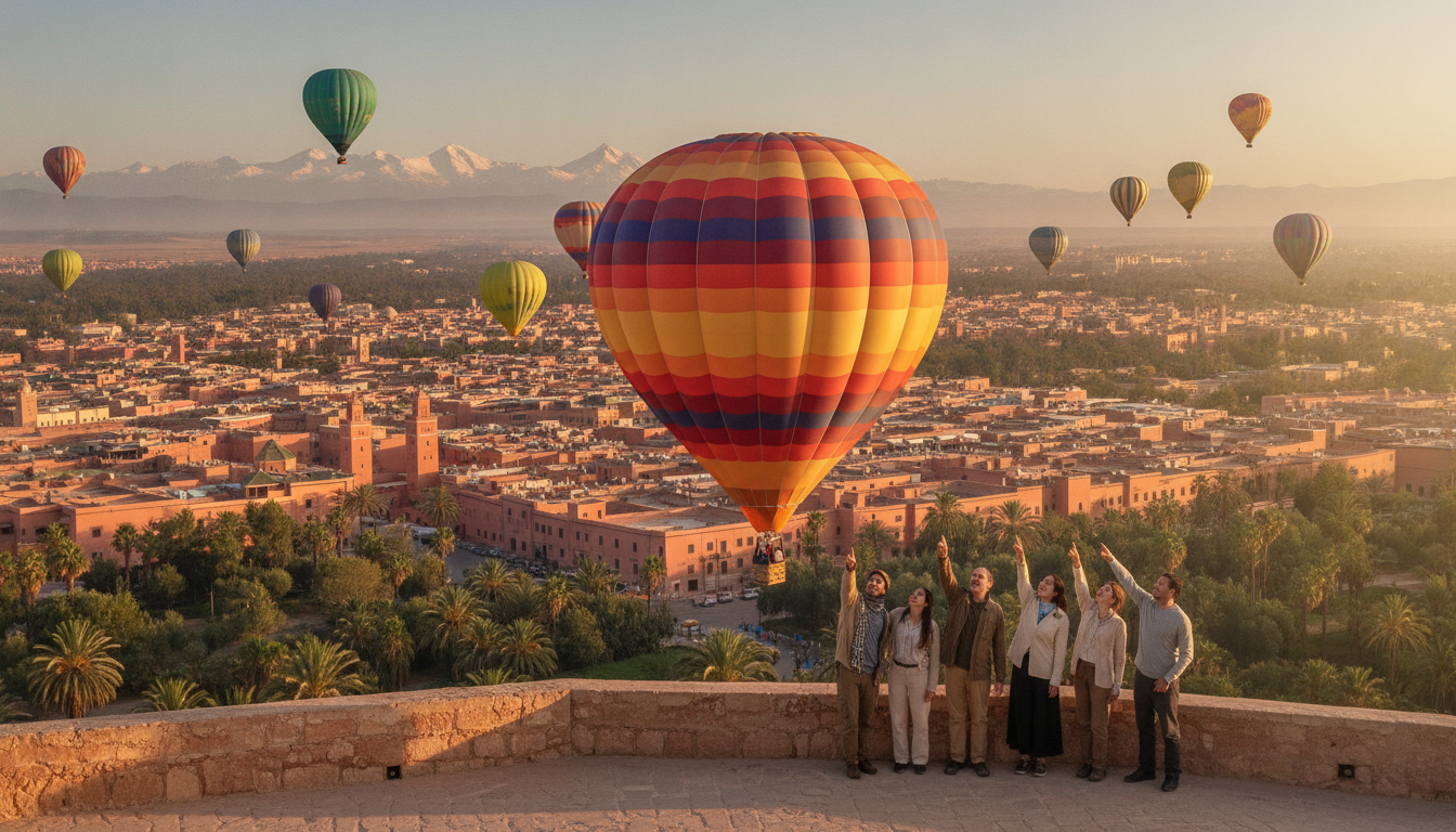 is hot air ballooning in Marrakech safe