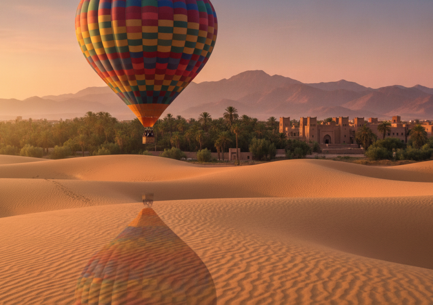 best time for a hot air balloon