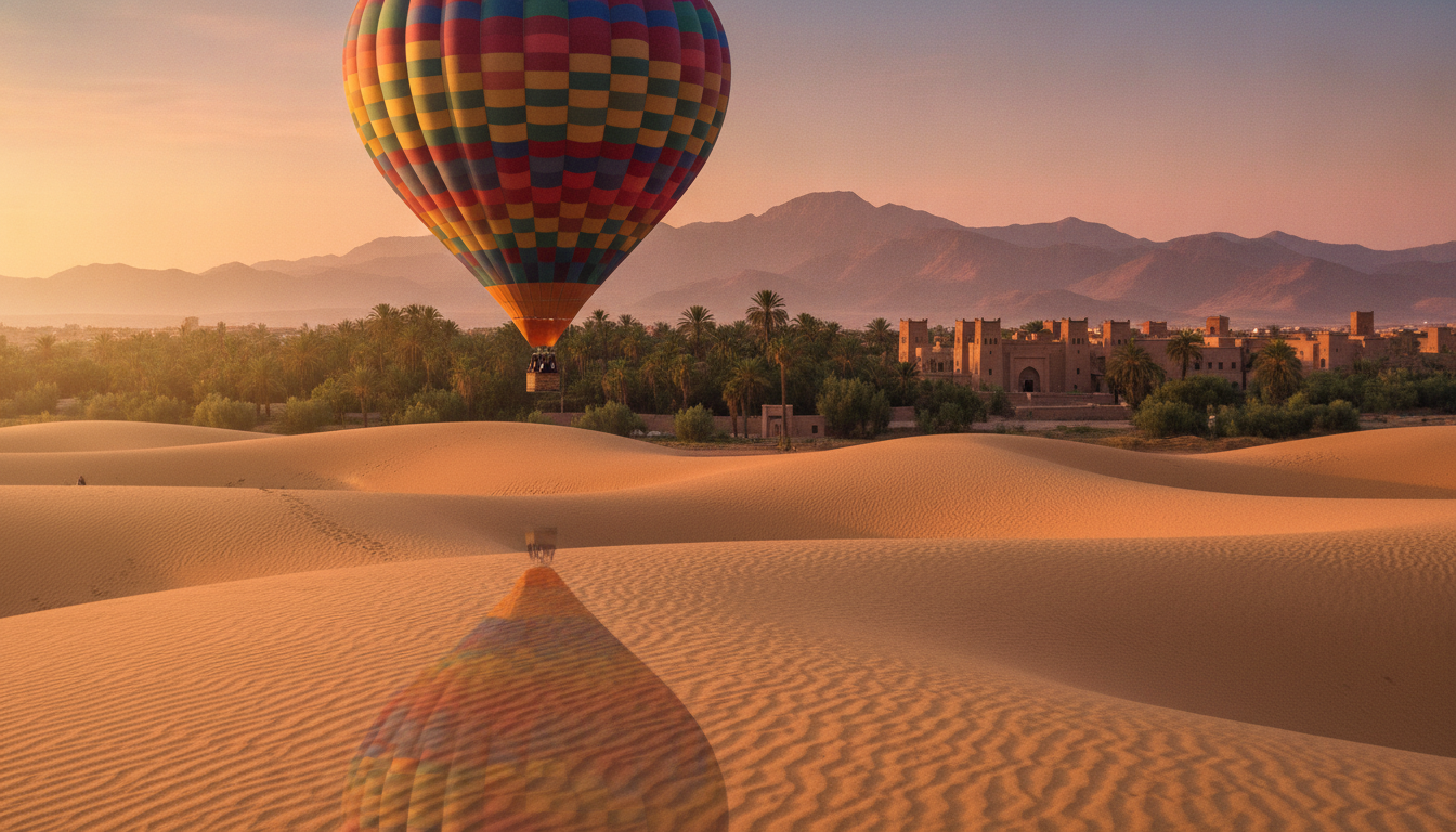 best time for a hot air balloon