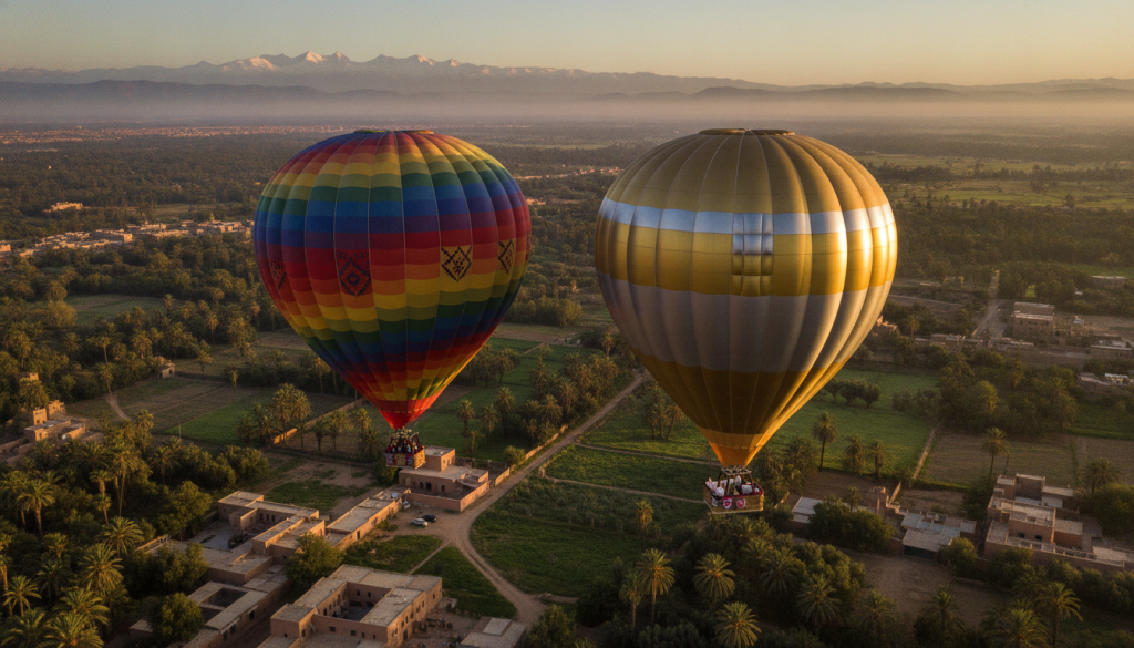 hot air balloon Marrakech cost
